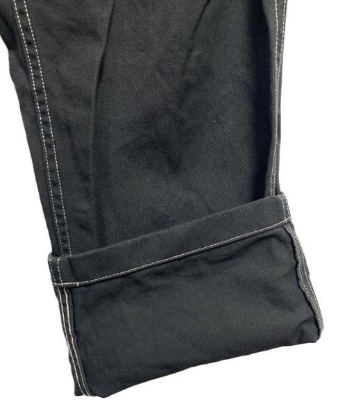 GRAMICCI（グラミチ）GRAMICCI (グラミチ) コントラスト ステッチ ルーズテーパード リッジパンツ グレー サイズ:Mの古着・服飾アイテム