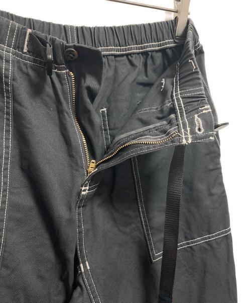 GRAMICCI（グラミチ）GRAMICCI (グラミチ) コントラスト ステッチ ルーズテーパード リッジパンツ グレー サイズ:Mの古着・服飾アイテム