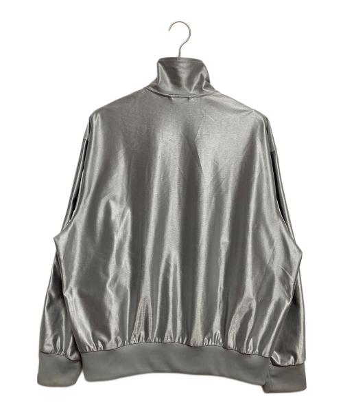 adidas（アディダス）adidas (アディダス) オーバーサイズ ファイヤーバード トラックトップ シルバー サイズ:Mの古着・服飾アイテム