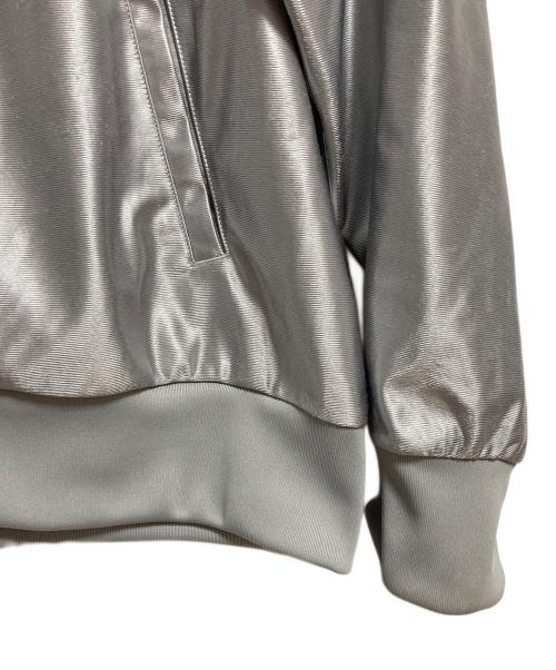 adidas（アディダス）adidas (アディダス) オーバーサイズ ファイヤーバード トラックトップ シルバー サイズ:Mの古着・服飾アイテム