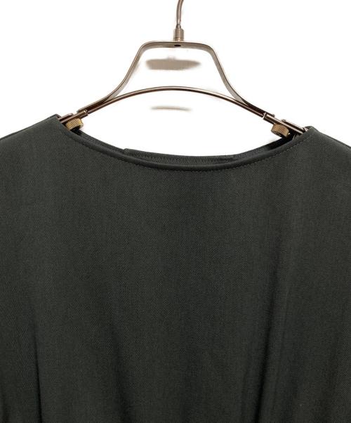 uncrave（アンクレイヴ3.）uncrave (アンクレイヴ3.) ギャバジン ドロストワンピース グレーの古着・服飾アイテム