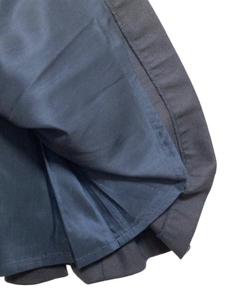 NOUV CONFINI（ヌーヴコンフィニ）NOUV CONFINI (ヌーヴコンフィニ) ラウンドカラーウールワンピース ネイビー サイズ:7の古着・服飾アイテム