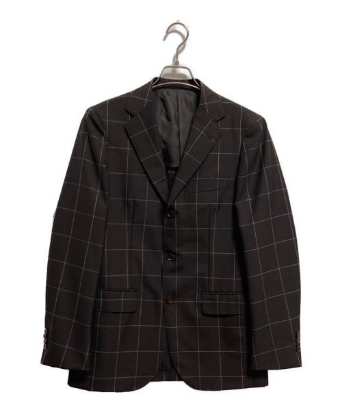UNITED ARROWS（ユナイテッドアローズ）UNITED ARROWS (ユナイテッドアローズ) セットアップスーツ ブラウン サイズ:46の古着・服飾アイテム
