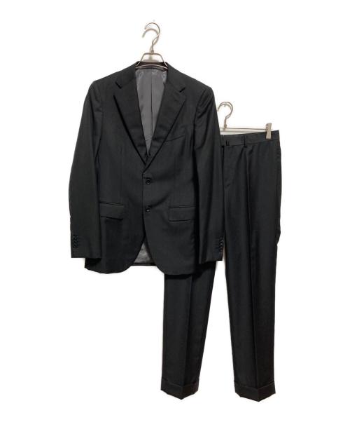 BEAMS F（ビームスエフ）BEAMS F (ビームスエフ) ソリッドスーツ ブラック サイズ:46の古着・服飾アイテム