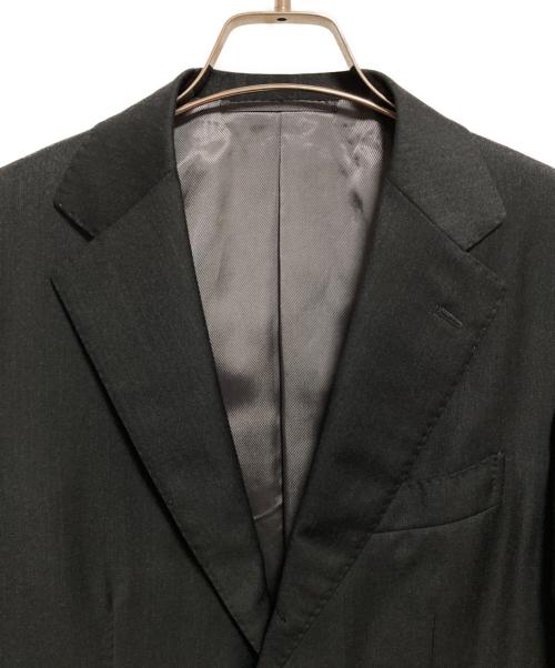 BEAMS F（ビームスエフ）BEAMS F (ビームスエフ) ソリッドスーツ ブラック サイズ:46の古着・服飾アイテム