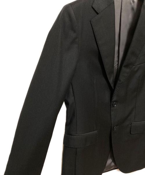 BEAMS F（ビームスエフ）BEAMS F (ビームスエフ) ソリッドスーツ ブラック サイズ:46の古着・服飾アイテム