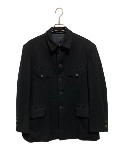 Y's for men（ワイズフォーメン）Y'S for men (ワイズフォーメン) 90’ｓウールジャケット ブラック サイズ:不明(実寸をご参照下さい)の古着・服飾アイテム