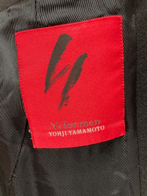 Y's for men（ワイズフォーメン）Y'S for men (ワイズフォーメン) 90’ｓウールジャケット ブラック サイズ:不明(実寸をご参照下さい)の古着・服飾アイテム