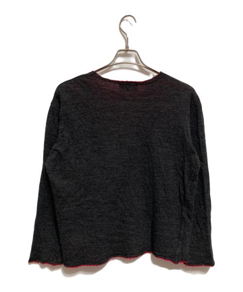 COMME des GARCONS HOMME（コムデギャルソン オム）COMME des GARCONS HOMME (コムデギャルソン オム) ダブルフェイスニット グレー サイズ:Sの古着・服飾アイテム