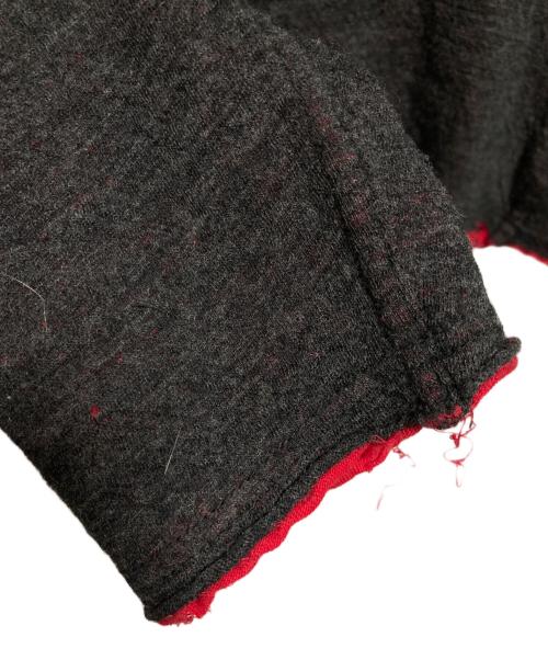 COMME des GARCONS HOMME（コムデギャルソン オム）COMME des GARCONS HOMME (コムデギャルソン オム) ダブルフェイスニット グレー サイズ:Sの古着・服飾アイテム