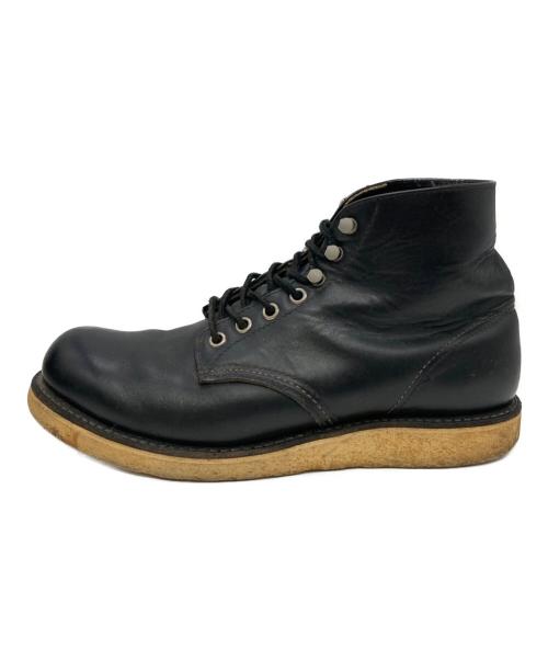 RED WING（レッドウィング）RED WING (レッドウィング) 6-inch Classic Round ブラック サイズ:8の古着・服飾アイテム