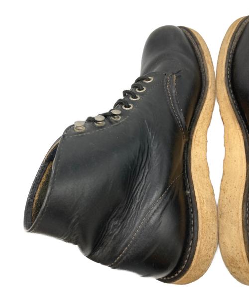 RED WING（レッドウィング）RED WING (レッドウィング) 6-inch Classic Round ブラック サイズ:8の古着・服飾アイテム