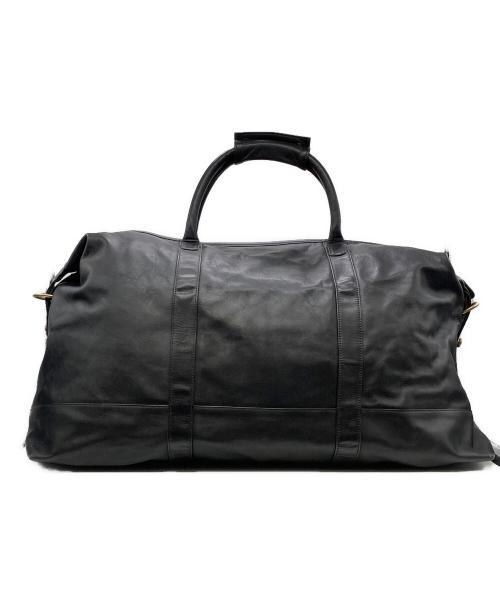 COACH（コーチ）COACH (コーチ) レザーボストンバッグ ブラックの古着・服飾アイテム