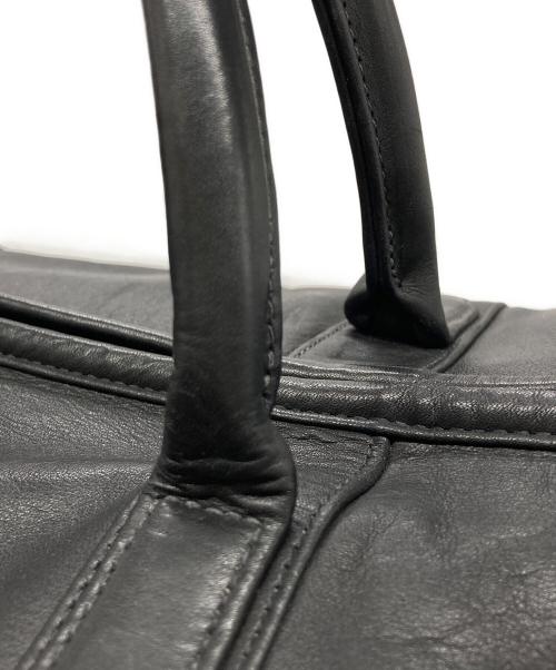 COACH（コーチ）COACH (コーチ) レザーボストンバッグ ブラックの古着・服飾アイテム