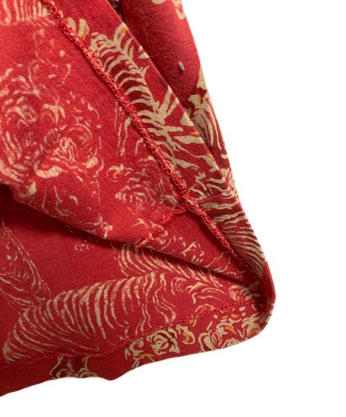 EVISU（エヴィス）EVISU (エヴィス) カモメプリント総柄カットソー レッド サイズ:40の古着・服飾アイテム
