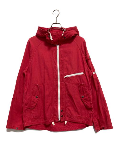 Engineered Garments（エンジニアド ガーメンツ）Engineered Garments (エンジニアド ガーメンツ) フーデッドジャケット レッド サイズ:Mの古着・服飾アイテム