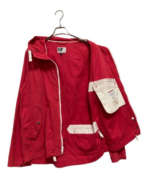 Engineered Garments（エンジニアド ガーメンツ）Engineered Garments (エンジニアド ガーメンツ) フーデッドジャケット レッド サイズ:Mの古着・服飾アイテム