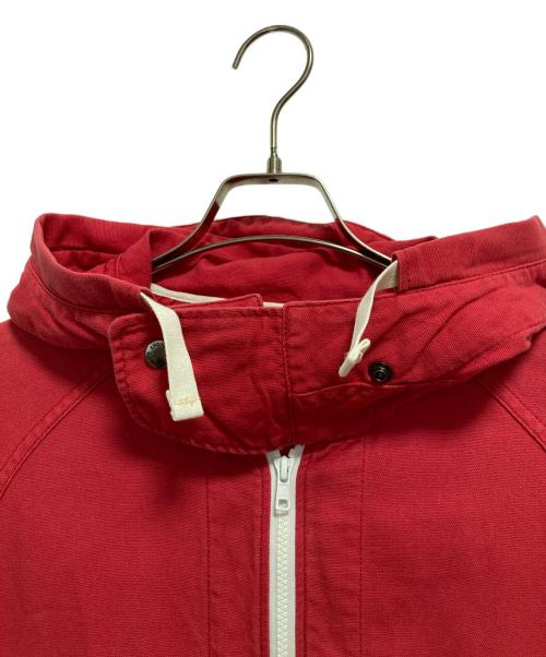 Engineered Garments（エンジニアド ガーメンツ）Engineered Garments (エンジニアド ガーメンツ) フーデッドジャケット レッド サイズ:Mの古着・服飾アイテム
