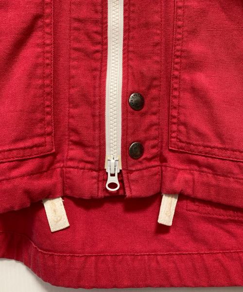 Engineered Garments（エンジニアド ガーメンツ）Engineered Garments (エンジニアド ガーメンツ) フーデッドジャケット レッド サイズ:Mの古着・服飾アイテム