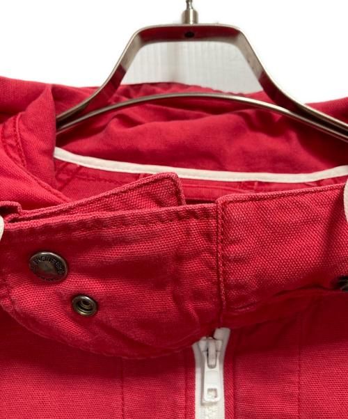 Engineered Garments（エンジニアド ガーメンツ）Engineered Garments (エンジニアド ガーメンツ) フーデッドジャケット レッド サイズ:Mの古着・服飾アイテム