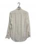BY RING JACKET (リングヂャケット) バンドカラーリネンシャツ ホワイト サイズ:M：5000円