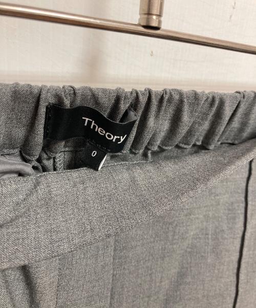 theory（セオリー）theory (セオリー) センターシームパンツ グレー サイズ:Sの古着・服飾アイテム
