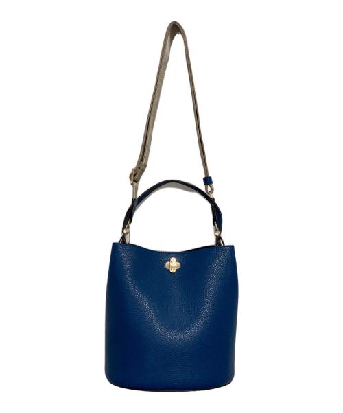 FURLA（フルラ）FURLA (フルラ) ダナエ2WAYショルダーバッグ ブルーの古着・服飾アイテム