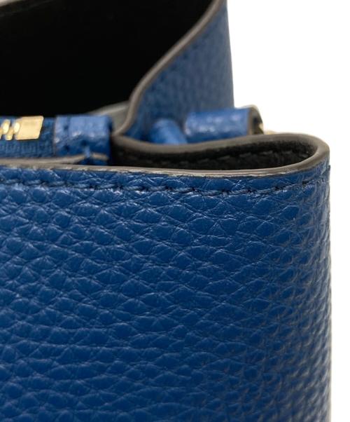 FURLA（フルラ）FURLA (フルラ) ダナエ2WAYショルダーバッグ ブルーの古着・服飾アイテム