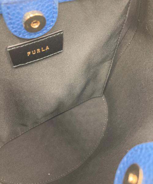 FURLA（フルラ）FURLA (フルラ) ダナエ2WAYショルダーバッグ ブルーの古着・服飾アイテム