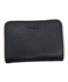 FURLA（フルラ）の古着「2つ折り財布」｜ブラック×ベージュ