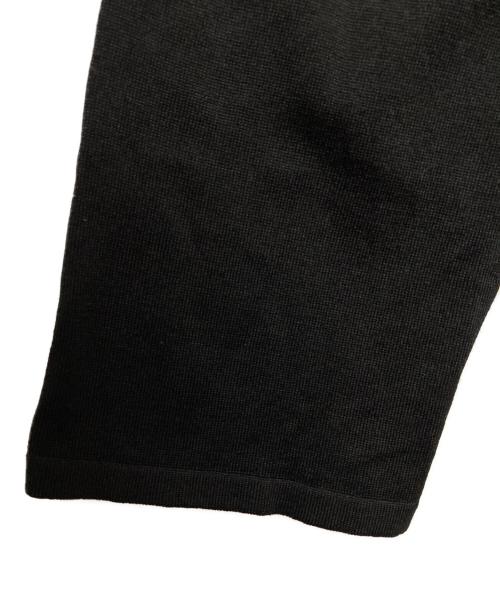 LEONARD FASHION（レオナールファッション）LEONARD FASHION (レオナールファッション) シルク混ロングカーディガン ブラック サイズ:42の古着・服飾アイテム