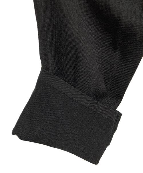 LEONARD FASHION（レオナールファッション）LEONARD FASHION (レオナールファッション) シルク混ロングカーディガン ブラック サイズ:42の古着・服飾アイテム