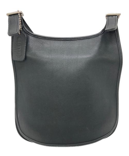 COACH（コーチ）COACH (コーチ) フラップショルダーバッグ ブラックの古着・服飾アイテム