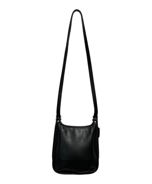 COACH（コーチ）COACH (コーチ) フラップショルダーバッグ ブラックの古着・服飾アイテム