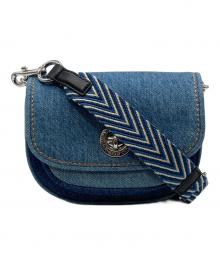 MARC JACOBS（マークジェイコブス）の古着「デニムショルダーバッグ」｜インディゴ