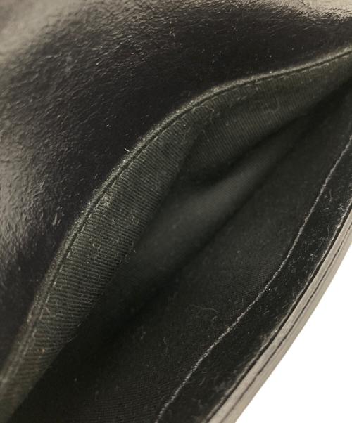 ALL SAINTS（オールセインツ）ALL SAINTS (オールセインツ) レザーショルダーバッグ ブラックの古着・服飾アイテム