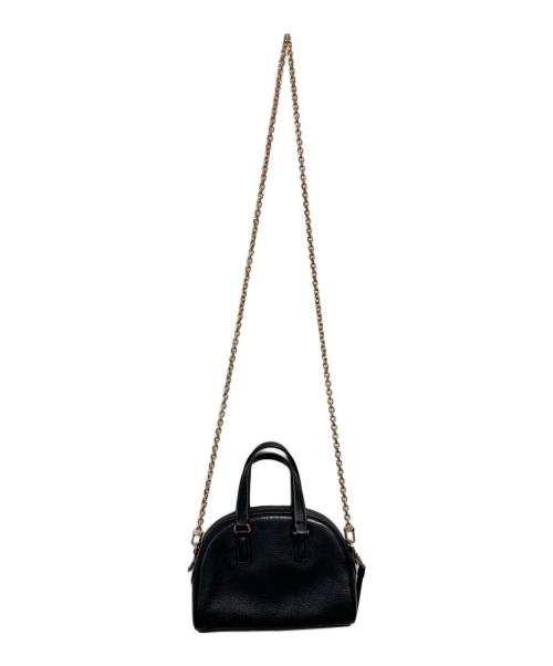MICHAEL KORS（マイケルコース）MICHAEL KORS (マイケルコース) WILLIAMSBURG ペブルドレザー サッチェル スモール ブラックの古着・服飾アイテム