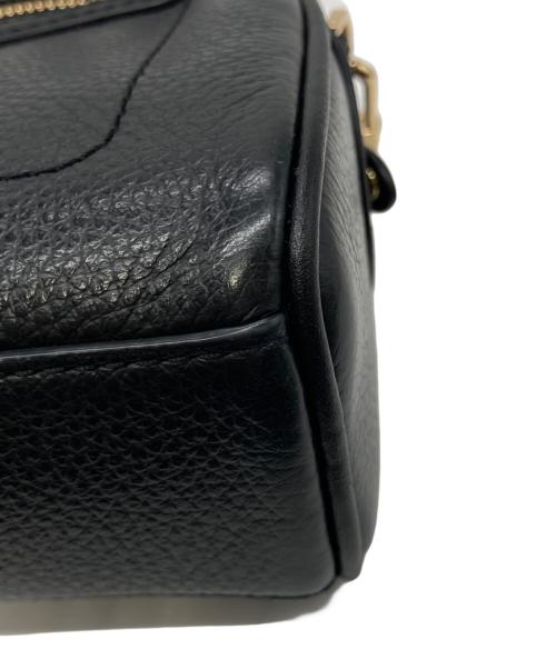 MICHAEL KORS（マイケルコース）MICHAEL KORS (マイケルコース) WILLIAMSBURG ペブルドレザー サッチェル スモール ブラックの古着・服飾アイテム