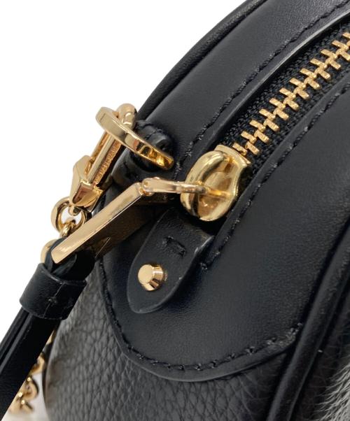 MICHAEL KORS（マイケルコース）MICHAEL KORS (マイケルコース) WILLIAMSBURG ペブルドレザー サッチェル スモール ブラックの古着・服飾アイテム