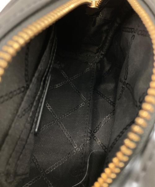 MICHAEL KORS（マイケルコース）MICHAEL KORS (マイケルコース) WILLIAMSBURG ペブルドレザー サッチェル スモール ブラックの古着・服飾アイテム