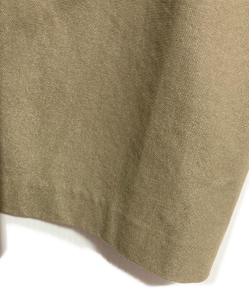 Ameri（アメリ）AMERI (アメリ) MEDI OFF SHOULDER PUFF SLEEVE DRESS ベージュ×カーキ サイズ:FREEの古着・服飾アイテム
