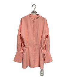 Ameri（アメリ）の古着「WAIST BLOUSING BLOUSE」｜ピンク