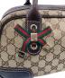 中古・古着 GUCCI (グッチ) GGキャンバスミニボストンバッグ ベージュ：50000円
