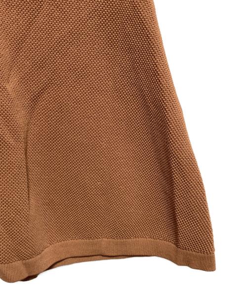 FRED PERRY（フレッドペリー）FRED PERRY (フレッドペリー) RAY BEAMS (レイ ビームス) ノースリーブフレア ポロシャツ ブラウン サイズ:36の古着・服飾アイテム