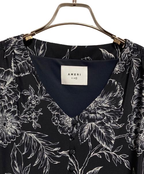 Ameri（アメリ）AMERI (アメリ) REHEMA KEY NECK DRESS ブラック サイズ:FREE 未使用品の古着・服飾アイテム
