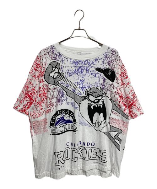 USED（ユーズド）USED (ユーズド) 90’sプリントTシャツ ホワイト サイズ:不明の古着・服飾アイテム