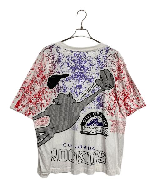 USED（ユーズド）USED (ユーズド) 90’sプリントTシャツ ホワイト サイズ:不明の古着・服飾アイテム