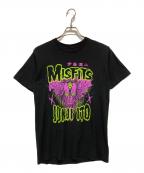 JUNJI ITO×MISFITSジュンジ イトウ×ミスフィッツ）の古着「プリントTシャツ」｜ブラック