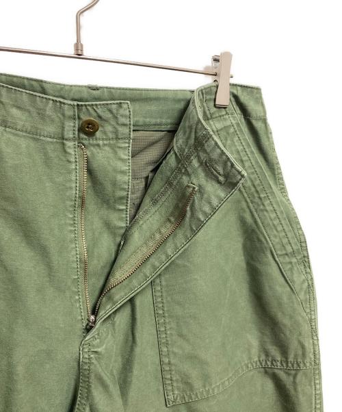 BEAMS PLUS（ビームスプラス）BEAMS PLUS (ビームスプラス) ミリタリーワークパンツ グリーン サイズ:XLの古着・服飾アイテム