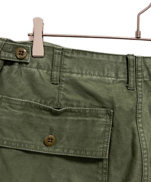 BEAMS PLUS（ビームスプラス）BEAMS PLUS (ビームスプラス) ミリタリーワークパンツ グリーン サイズ:XLの古着・服飾アイテム